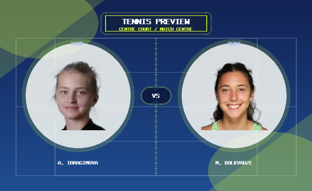 A. Ibragimova vs M. Bolkvadze player profile image match preview graphic