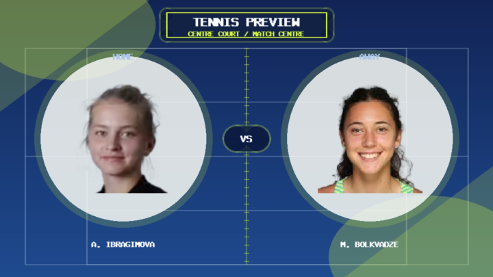 A. Ibragimova vs M. Bolkvadze player profile image match preview graphic