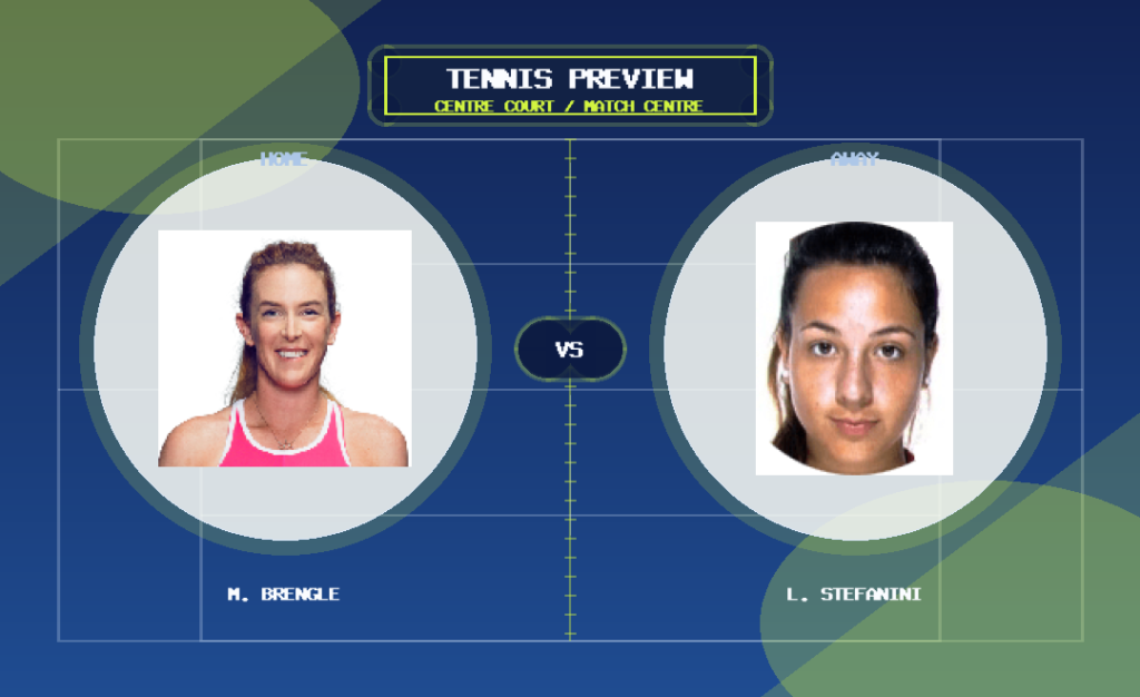 M. Brengle vs L. Stefanini player profile image match preview graphic