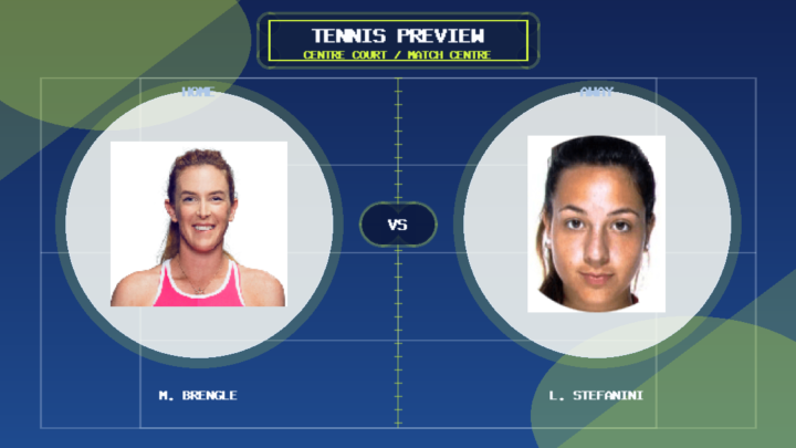 M. Brengle vs L. Stefanini player profile image match preview graphic