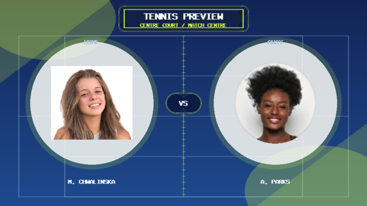 M. Chwalinska vs A. Parks player profile image match preview graphic