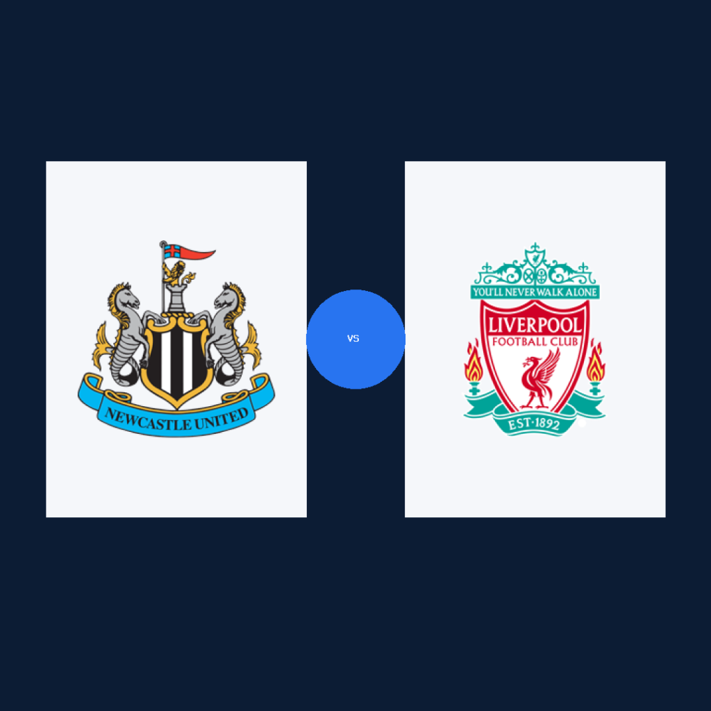 Newcastle United FC vs Liverpool FC club crests match preview