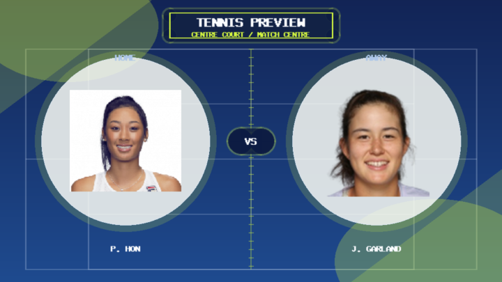 P. Hon vs J. Garland player profile image match preview graphic